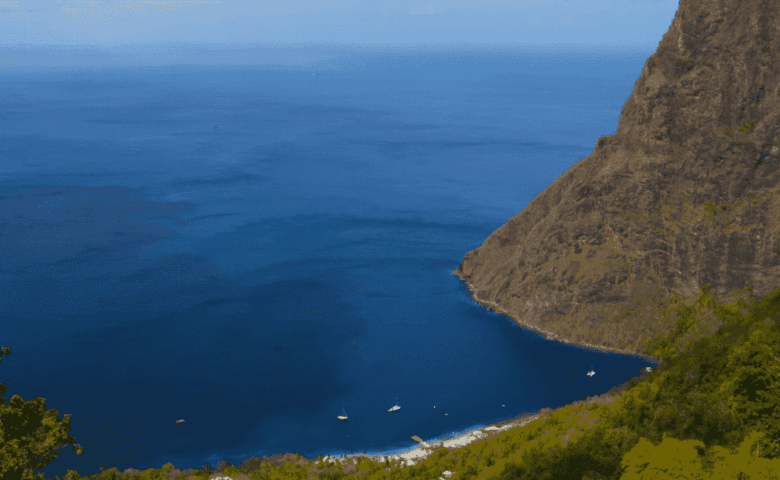 St Lucia beachfront