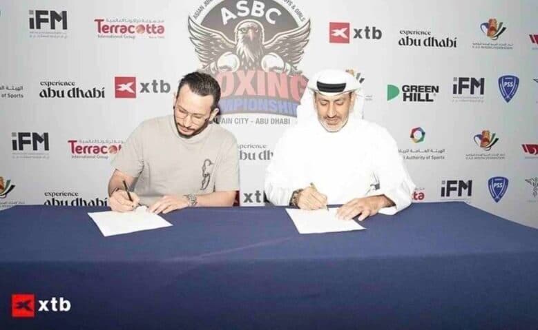 XTB and UAE boxing federation