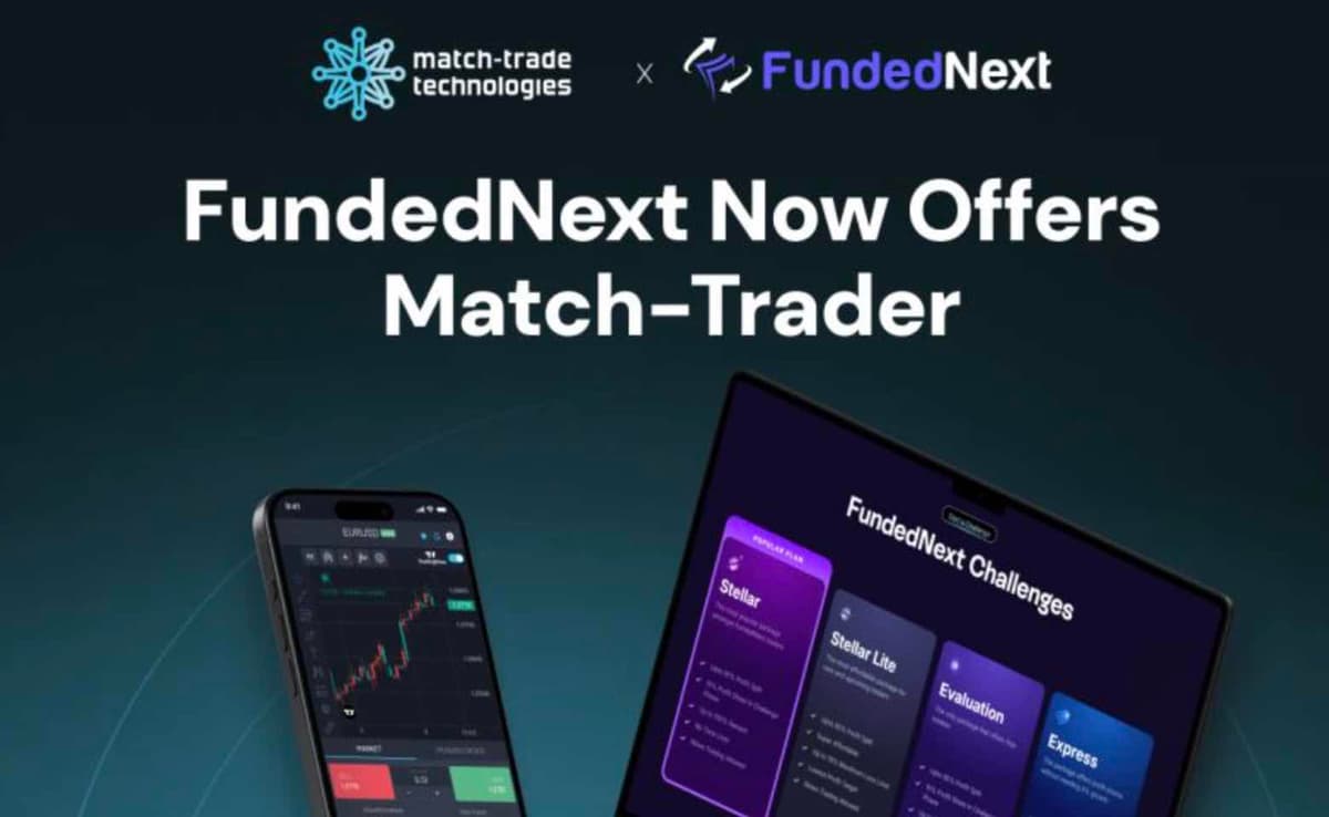 FundedNext and Match-Trader logos