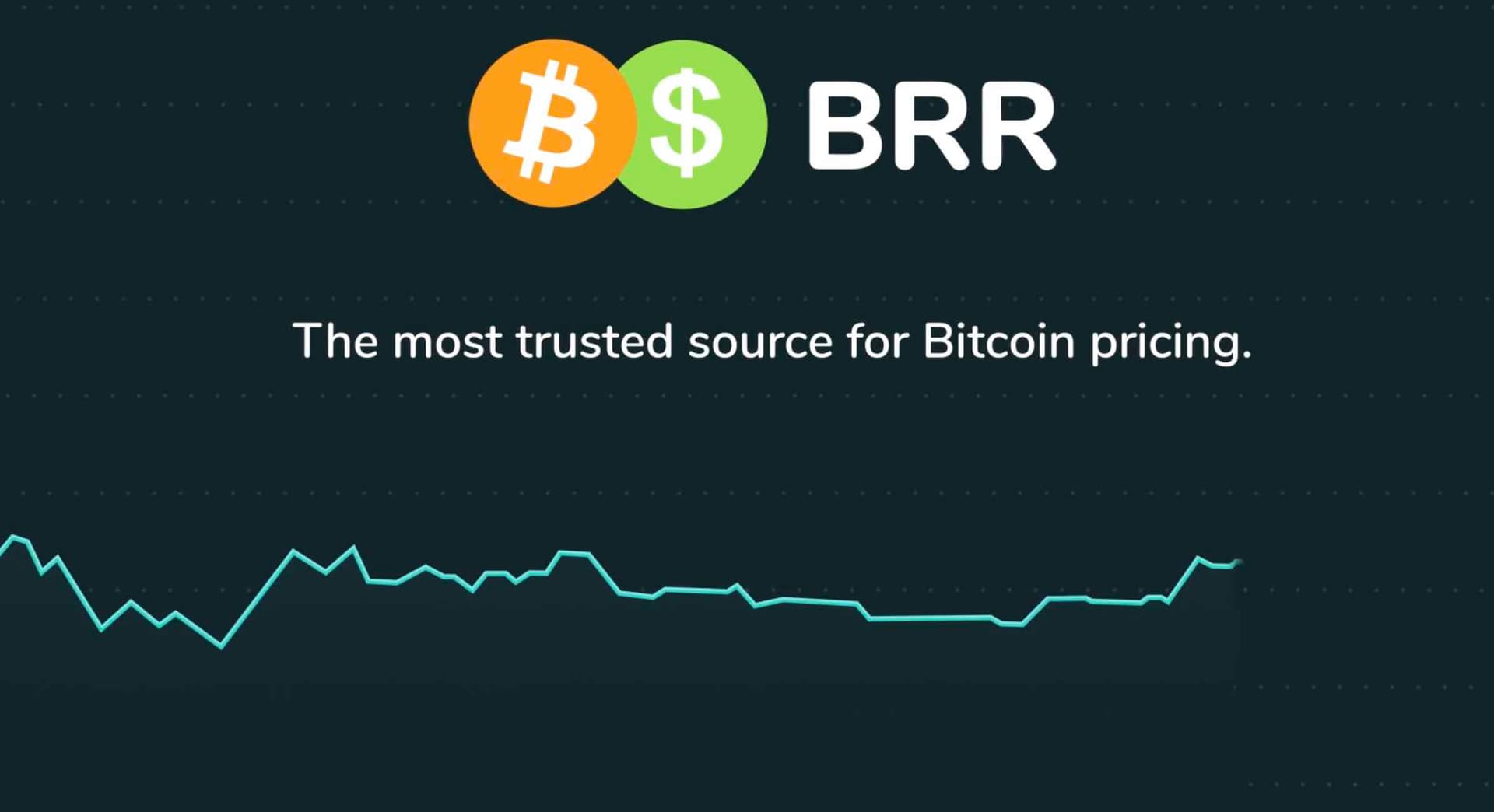 BRR BTC index screenshot