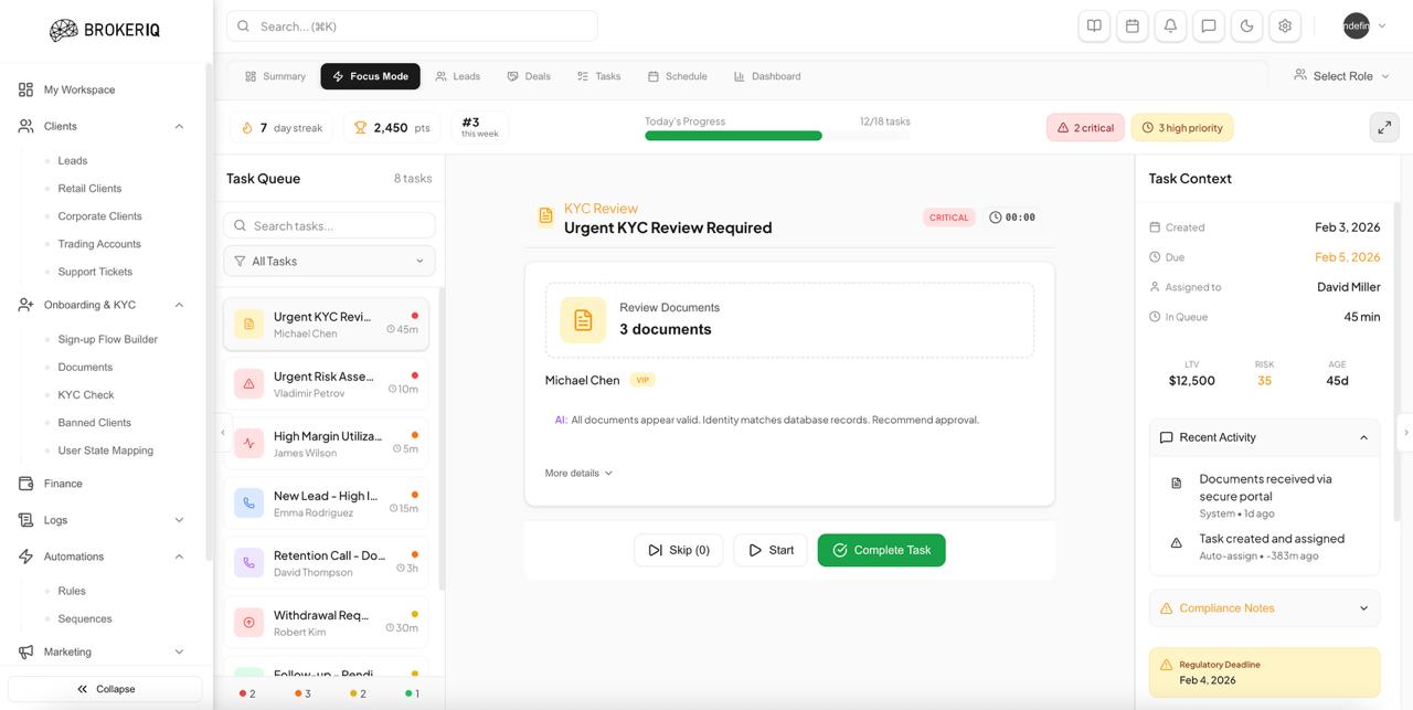 BrokerIQ Evolved: TradeCore’s New Vision for the Autonomous Brokerage