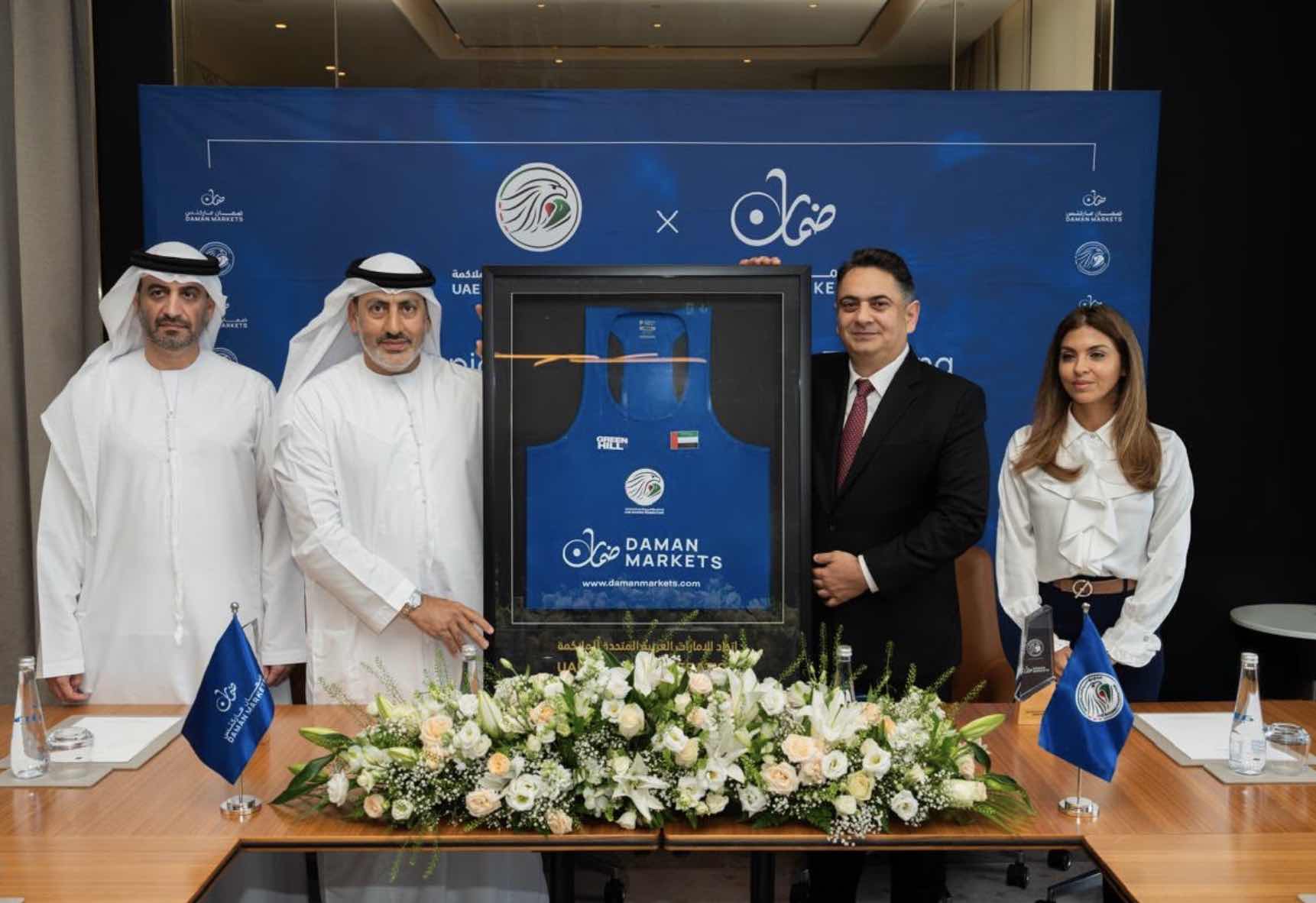 Daman Markets and UAE boxing executives