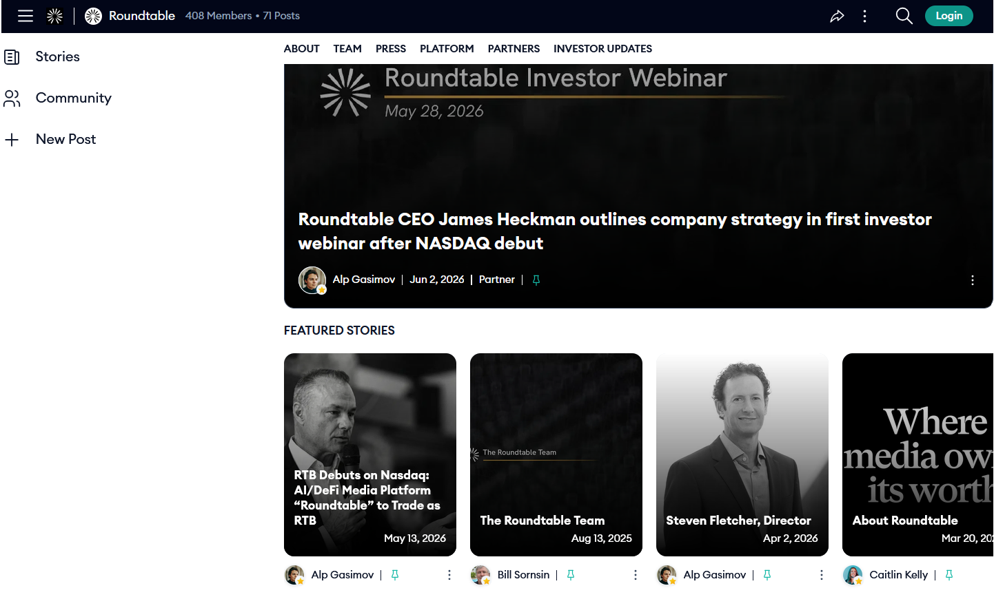 Roundtable launches real-time USDC publisher payouts via Coinbase