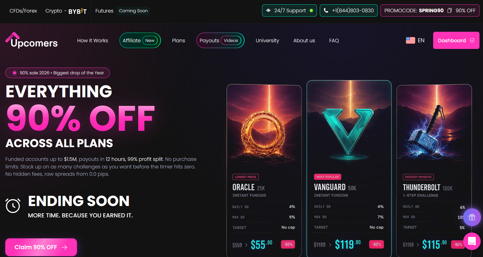 Upcomers enables EA and automation support across all five trading platforms
