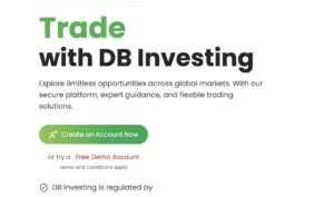 DB Investing homepage