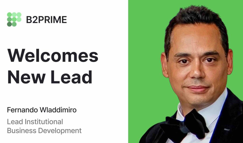 B2PRIME logo with Fernando Wladdimiro