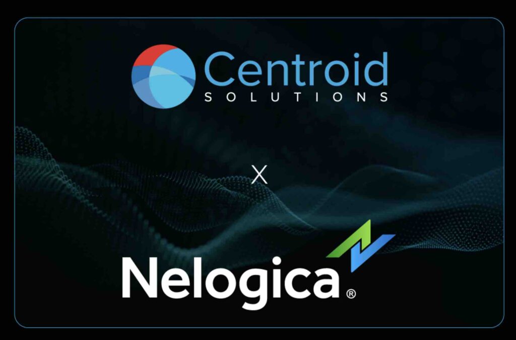 Centroid solutions and neologica logos