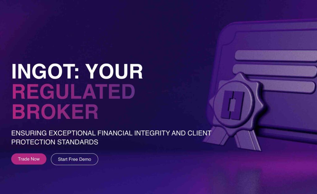 INGOT Brokers website