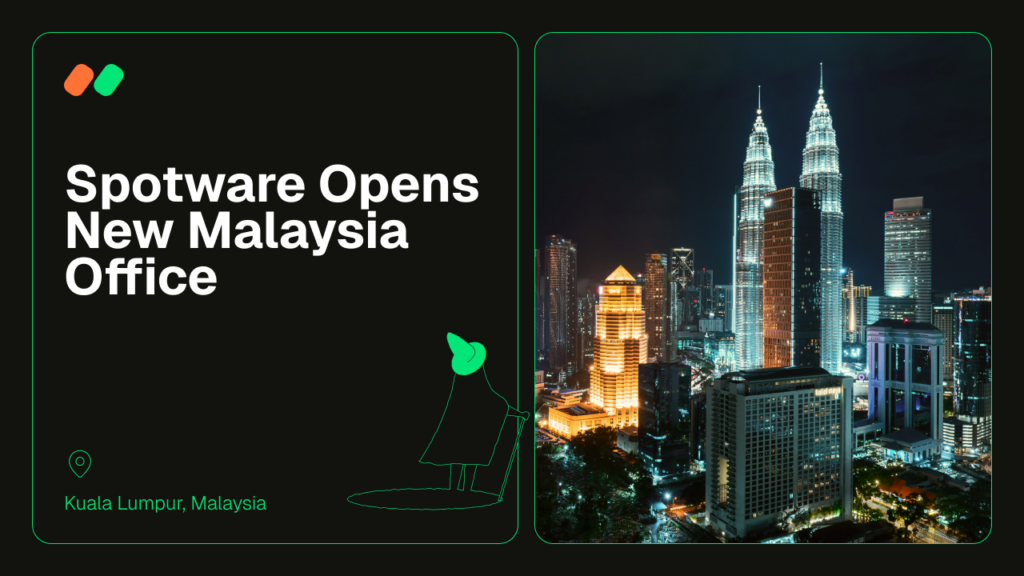 Spotware branding over Malaysian skyline