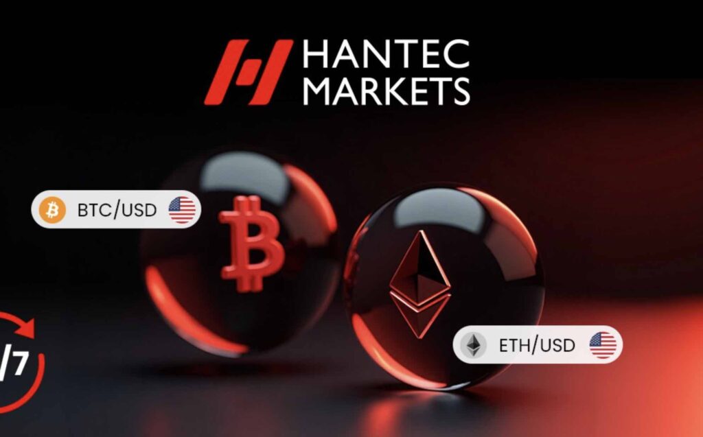 Hantec Markets crypto branding