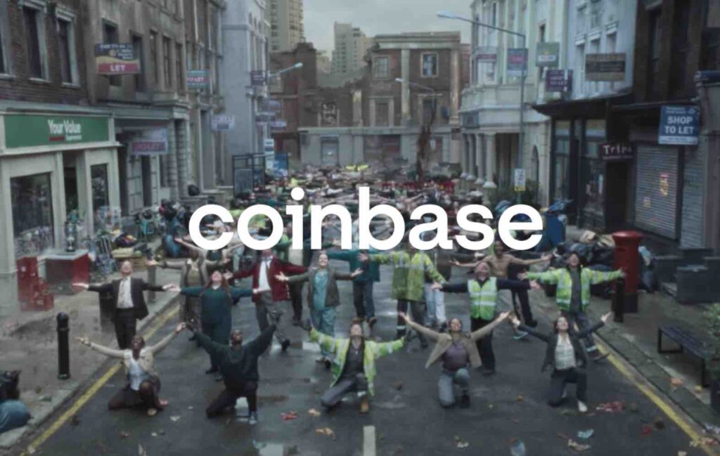 Coinbase 'everything is fine' UK brand campaign