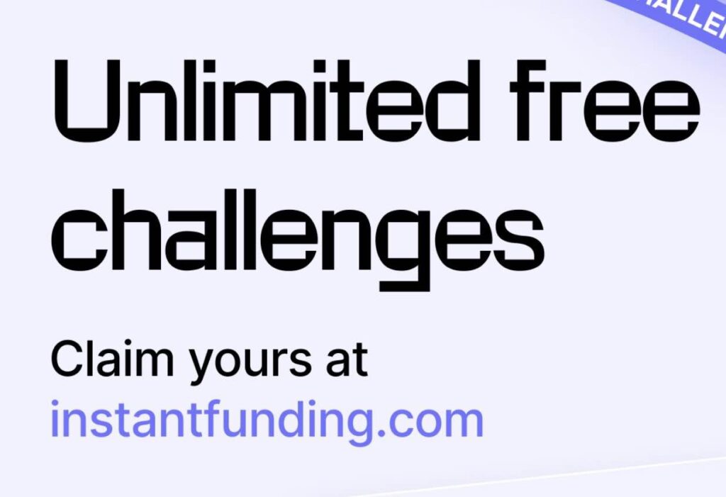 Instant Funding $5,000 free challenge giveaway advertising