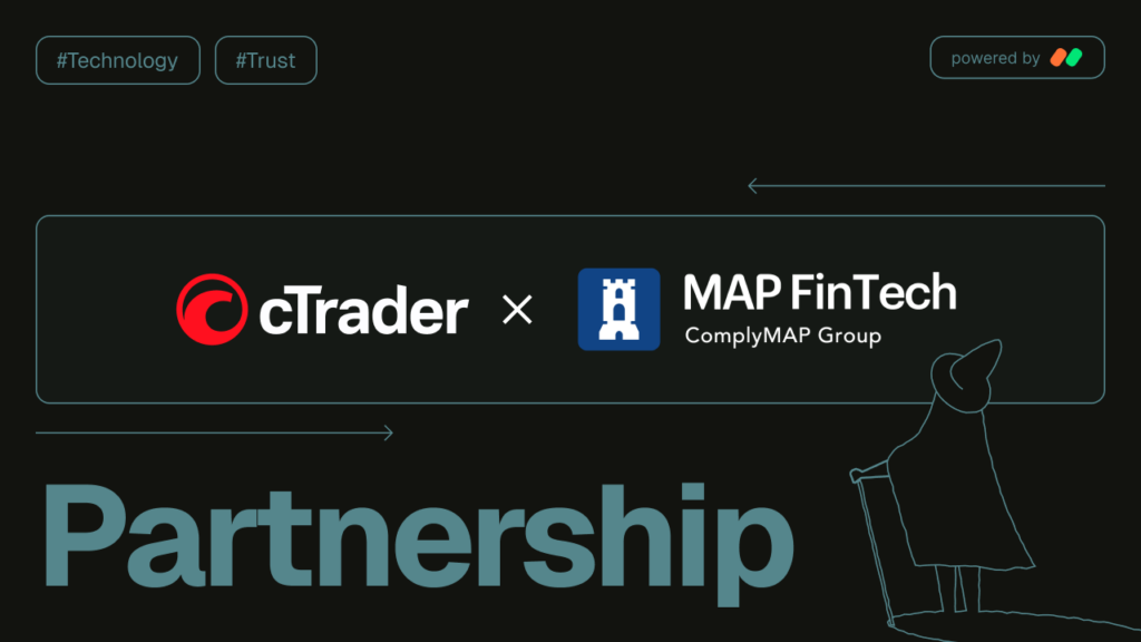 cTrader MAPFinTech logos for partnerships